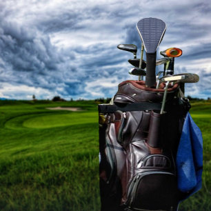 Couvre-club De Golf Executive Stried Blue