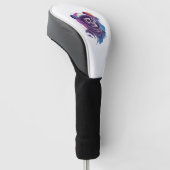 Couvre-club De Golf Explorateur d'Astronaute de Crâne (Incliné)
