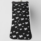 Couvre-club De Golf Fantômes d'Halloween foncé (Tourné à 90°)