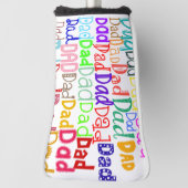 Couvre-club De Golf Father's (Tourné à 90°)