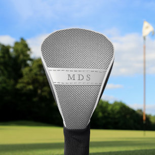 Couvre-club De Golf Faux Carbone Monogram Golf Head Cover