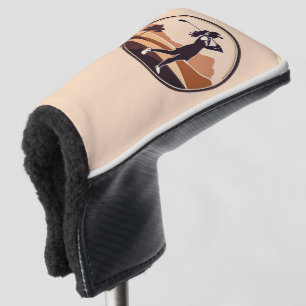 Couvre-club De Golf Femme Golfer Design Golf Putter Cover