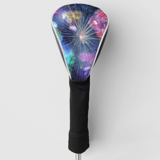 Couvre-club De Golf Feu d'artifice (Devant)