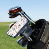 Couvre-club De Golf feuilles d'arbre (In Situ)