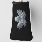 COUVRE-CLUB DE GOLF FEUILLES D'ARGENT DU CANADA (Tourné à 90°)