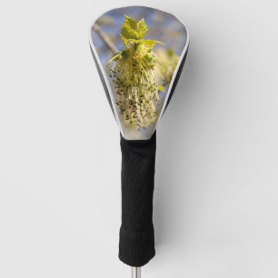 Couvre-club De Golf Feuilles mignonnes en photo de printemps