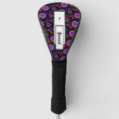 Couvre-club De Golf Fibonacci 'Fish Black' par Kenneth Yoncich (Devant)