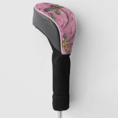 Couvre-club De Golf Fizz rose Flit Dragonfly (Incliné)