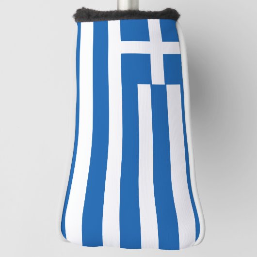 Couvre-club De Golf Flag de Greece (Tourné à 90°)