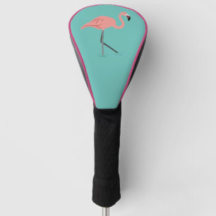 Couvre-club De Golf Flamant rose