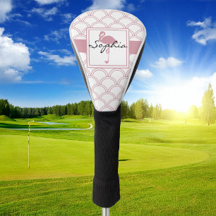 Couvre-club De Golf Flamant rose rose rosé Art déco