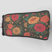 Couvre-club De Golf fleur (Devant)