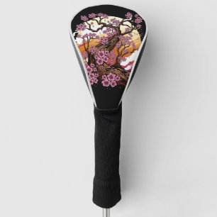 Couvre-club De Golf Fleur de cerisier sauvage