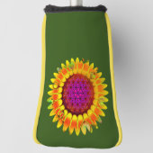 Couvre-club De Golf Fleur De Vie - Fleur Géométrique 4 (Tourné à 90°)