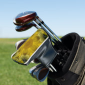 Couvre-club De Golf Fleur soleil éclate dorée (In Situ)