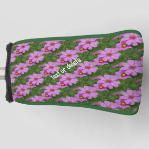 Couvre-club De Golf Fleurs de Cosmos rose Motif naturel Personnalisé
