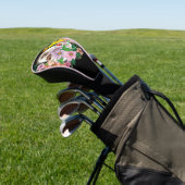 Couvre-club De Golf Fleurs de hérisson mignonnes (In Situ)