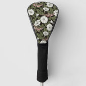 Couvre-club De Golf Fleurs de lune et sphinx Mois (Devant)
