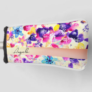 Couvre-club De Golf Fleurs fleurs sauvages de chabby Meadow