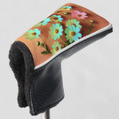 Couvre-club De Golf Fleurs Zinnia Elegans (Devant 3/4)