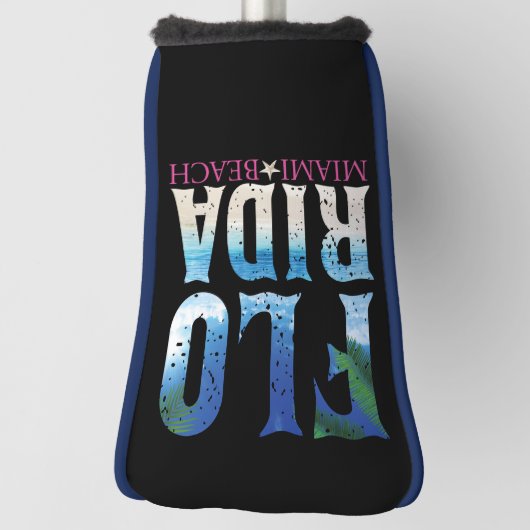 Couvre-club De Golf Floride, Miami Beach (Tourné à 90°)