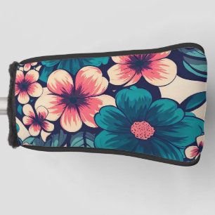Couvre-club De Golf Flower tropical