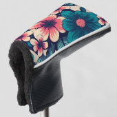 Couvre-club De Golf Flower tropical (Devant 3/4)