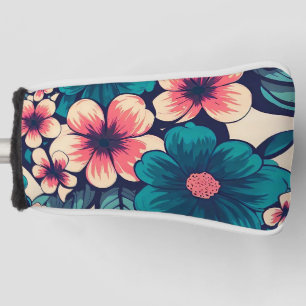Couvre-club De Golf Flower tropical