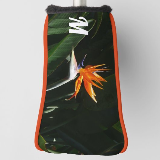 Couvre-club De Golf Flower tropical orange paradise (Tourné à 90°)