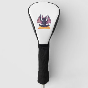 Couvre-club De Golf Flux de yoga de chauve-souris
