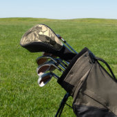 Couvre-club De Golf Formes arrondies en bronze, or clair brillant ? (In Situ)