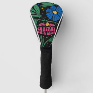 Couvre-club De Golf Foxtrot Delta Tango Flower Boho