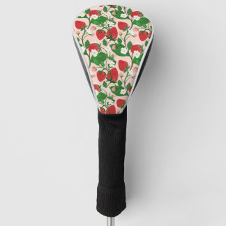 Couvre-club De Golf Fraise d'été en rose