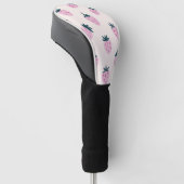 Couvre-club De Golf Fraises rose (Incliné)