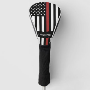 Couvre-club De Golf Frappe Frappe personnalisée mince Red Line USA