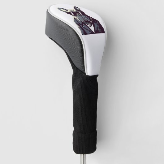 Couvre-club De Golf Frenchie L'Homme Du Parti (Incliné)