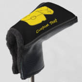 Couvre-club De Golf Fromage jaune (Devant 3/4)