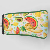 Couvre-club De Golf Fruits d'été frais Motif (Devant)