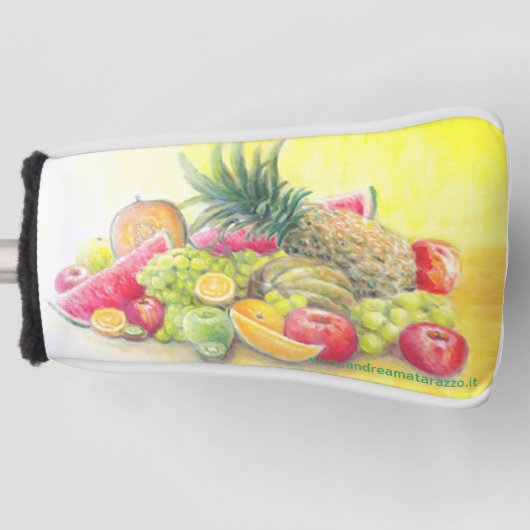 Couvre-club De Golf Fruits heureux (Devant)