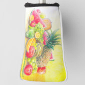 Couvre-club De Golf Fruits heureux (Tourné à 90°)