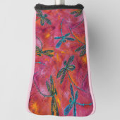 Couvre-club De Golf Fuchsia (Tourné à 90°)