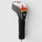 Couvre-club De Golf Fumer Flammes chaudes (Incliné)