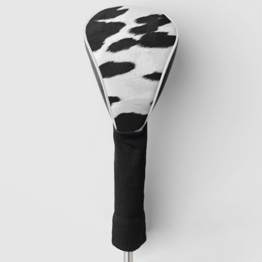 Couvre-club De Golf Fun Holstein Vache cacher le regard (Devant)