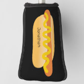 Couvre-club De Golf Fun Hot Dog Novelty (Tourné à 90°)
