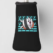 Couvre-club De Golf Fun Kawaii Sushi Dab (Tourné à 90°)