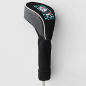 Couvre-club De Golf Fun Kawaii Sushi Dab (Incliné)