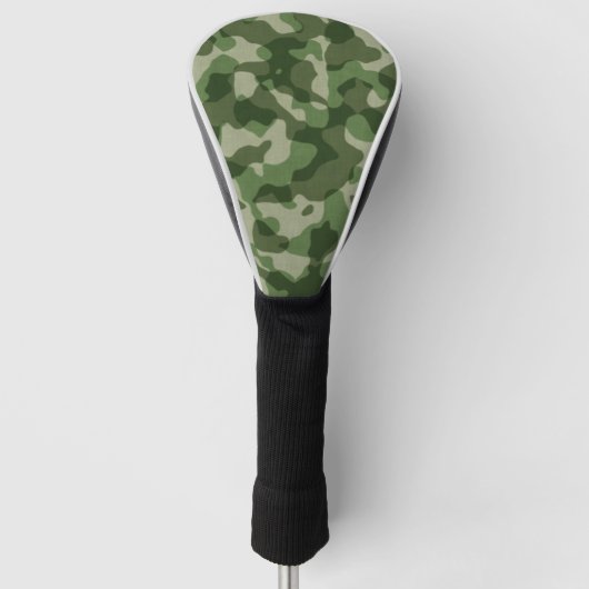 Couvre-club De Golf Funda para palo de golf textura militar (Devant)