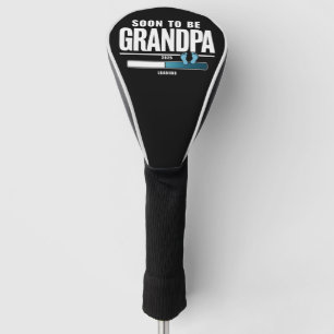 Couvre-club De Golf Futur Grand-Père Homme Prévu 2025 Nouveau Grand-Pè