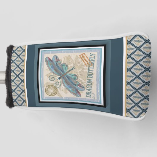 Couvre-club De Golf G Bureau de création libellule (Devant)