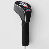 Couvre-club De Golf Garçons 14 Juillet Enfants Glace USA Drapeau Améri (Incliné)